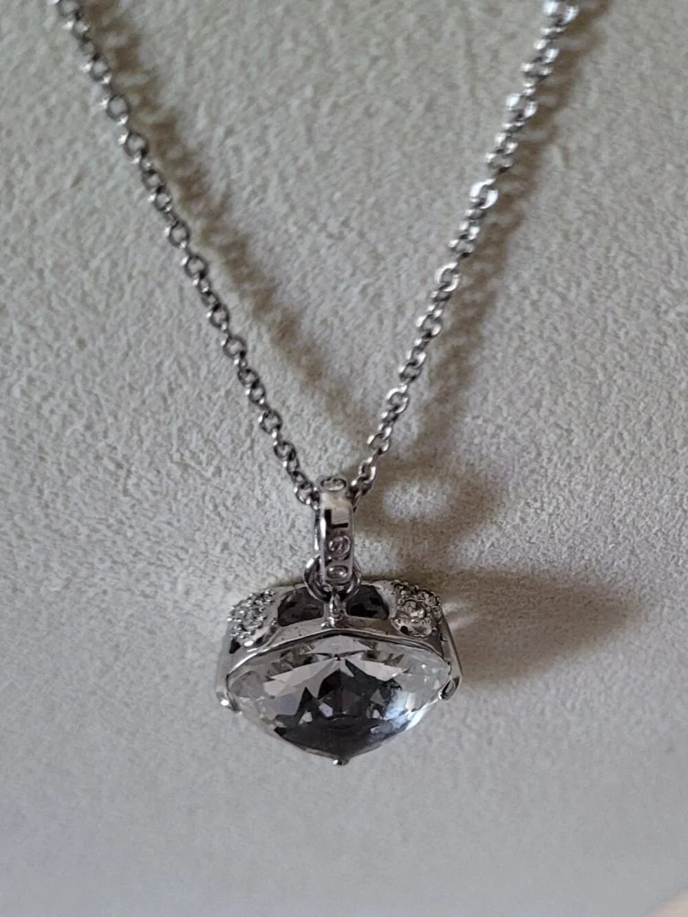 Swarovski Retired Heart Necklace